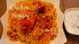 SIMPLE CHICKEN BIRYANI FOR BEGINNERS | CHICKEN BIRYANI RECIPE FOR BACHELORS|ZIK ZOK CHEF