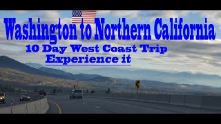 🇺🇸Washington To California 4K|Day 4 Road Trip Seattle,Tacoma,Portland,Eugene,Grants Pass,Red Woods