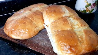 PÃO SOVADO CASEIRO MUITO FACIL DE FAZER FOFINHO E GRANDÃO RENDE MUITO