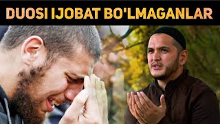 Duosi ijobat bo’lmaganlar😢 | Sardor Domla