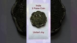 India 2 Paisa Coin | Indian Currency || United Joy