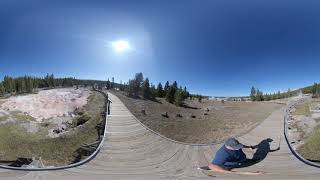 360 Footage of Yellowstone National Park. Insta360 One X