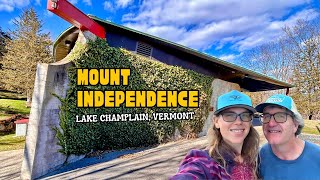 Exploring a Revolutionary War Fort - Mount Independence - Orwell, Vermont