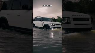 Defender On Flood🌊 #defender #rangerover #viral #trendingshorts #trending