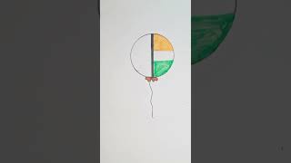 India and Pakistan balloon/which side do you belong/which country do you belong/#inspiringcrafts