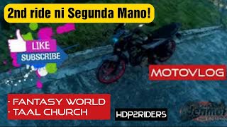 2nd Ride ni Segunda Mano | TAAL Church | Fantasy World | hdP2 | Raider 150 2nd hand | derimof