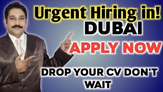 Jobs in Dubai 2022| Dubai Jobs 2022