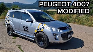 PEUGEOT 4007 OFFROAD MODIFICATION, TUNING