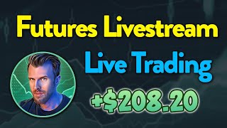 +$208.20 Profit - LIVE Day Trading! Market Clubhouse Futures Livestream - October 25th, 2024