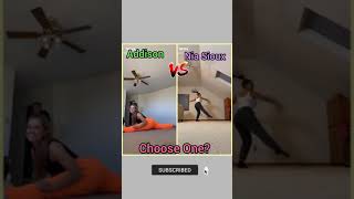 Addison Rae V.S Nia Sioux Dance Moms - Do I Have Your Attention Tiktok Trend