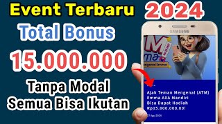 EVENT BARU TOTAL HADIAH 15 JUTA❗cara mendapatkan uang dari internet, event bank digital terbaru