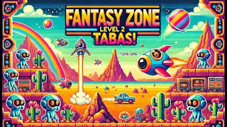 Fantasy Zone Arcade: Battling Through Tabas! 🌀 Stage 2 Action