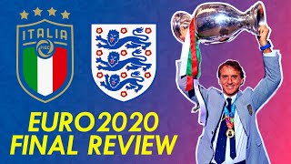 Mancini's Excellent Game Management! Italy Vs England Euro 2020 Final Review | Tactics Explained