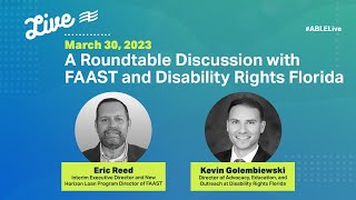 Discovering Resources: A Roundtable Discussion with FAAST and Disability Rights Florida