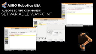 AUBOPE Tutorial- Script Commands: Set Variable Waypoint