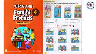 [NYSCHOOL] Page 32 & 33 - Tiếng Anh Lớp 4 - Workbook - Family and Friends 4 National - UNIT 1