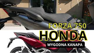 HONDA Forza 750, komfort w kanapie, zmieniłem profil siedzenia, #honda #forza750 #motocyklisci