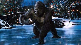 Kong and Ann Ice Skating in Central Park - King Kong (2005) Movie Clip HD