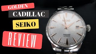 SEIKO PRESAGE SRPB47 GOLDEN CADILLAC REVIEW