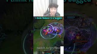 Nidalee Q has to be bugged no?🤬