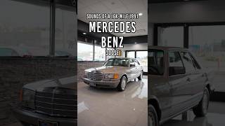 Sounds of a 17k-Mile 1991 Mercedes-Benz 300SE