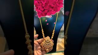 Temple Gold Necklace designs/latest gold Haram 2024 #shorts#haram#gold#meesho #flipkart #necklace