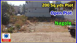 200 Sq.yds Plot For Sale in Nagole || Hyderabad || Open Plot for sale || Padmasree Properties