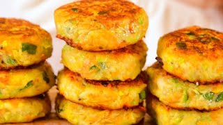 Кабачки вкуснее мяса! Натрите кабачок и картошку Быстро и невероятно вкусно! Такая вкуснятина! АСМР