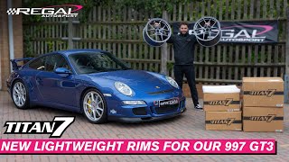 FORGED WHEELS FOR OUR 997 GT3  [LIGHT, STRONG, LIFETIME WARRANTY]