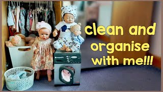 My Reborns!! Organising and cleaning my REBORN NURSERY 👶 how I organise my Reborn Nursery 🍼