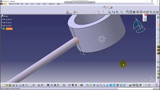 CATIA V5 Tutorial For Beginners (Part 7)-CATIA V5 Parts Design-Part Design CATIA V5-CATIA V5 Drawing