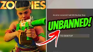 ACTIVISION HAVE *UNBANNED* ZOMBIES PLAYERS! (Cold War Zombies)