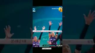 Spike Megawati hangestri Yang di Jaga Dua Ratu Voli Korea #shorts #short #shortvideo #redsparks