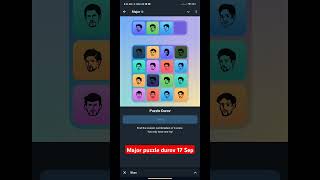 Major puzzle durov 17 Sep 2024
