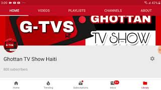 Thank you for subscribing My Ghottan TV Show