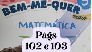 Bem-me-quer Mais Matemática - 5° ano - págs 102 e 103  - Medida de ângulo