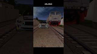 Mustang vs train drag race who's win bus simulator Indonesia #ytshorts#viral#shorts#gaming#bussid#yt