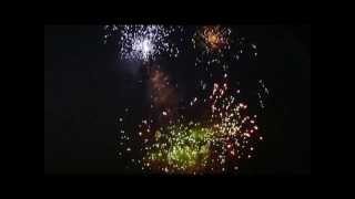 Vidéo Bouquet final feu d'artifice du 14 juillet 2013 à Labenne Landes Aquitaine