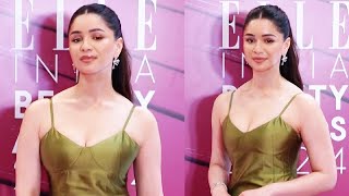 Sara Tendulkar Gorgeous On Red Carpet At Elle India Beauty Awards 2024