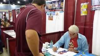 Charles Martinet, the voice of Mario, signing autographs - TopSignatures.com