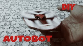 DIY TRANSFORMER AUTOBOT FIDGET SPINNER | FIDGET SPINNER | HOW TO MAKE | KMA INSANE HACKER