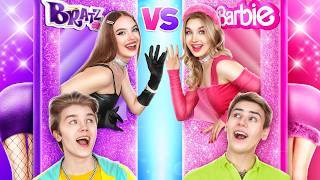 Bratz Malvada vs Barbie Boazinha! Quem é a Melhor Boneca?