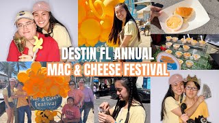 MAC & CHEESE FESTIVAL MINI VLOG 🧀 Destin FL