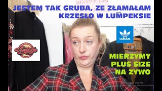 👨‍🎤DRES ZABRAŁ MNIE DO LUMPEKSU | MIERZYMY PLUS SIZE NA ŻYWO | PRAWDZIWY VINTAGE Z SECOND HAND