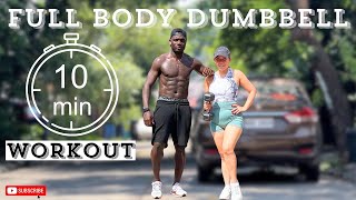 Episode 3 | Full body workout with dumbbell 💪🏻