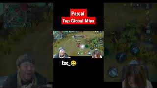 Bang Pascol [TOP GLOBAL MIYA]   |Mobile legends #shorts