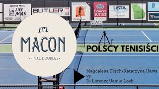 Final ITF Macon | Kawa🇵🇱/Fręch🇵🇱 vs Lorenzo🇺🇸/Loeb🇺🇸 | Doubles 2020