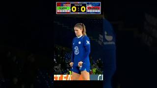 How Chelsea Women Stunned Lyon in an EPIC Penalty Shootout Showdown #youtubeshorts #shorts