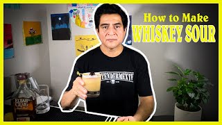 🍋✨ MY SECRET RECIPE for the perfect Whiskey Sour! 🥃2024