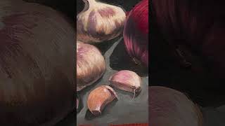 Still life oil painting study